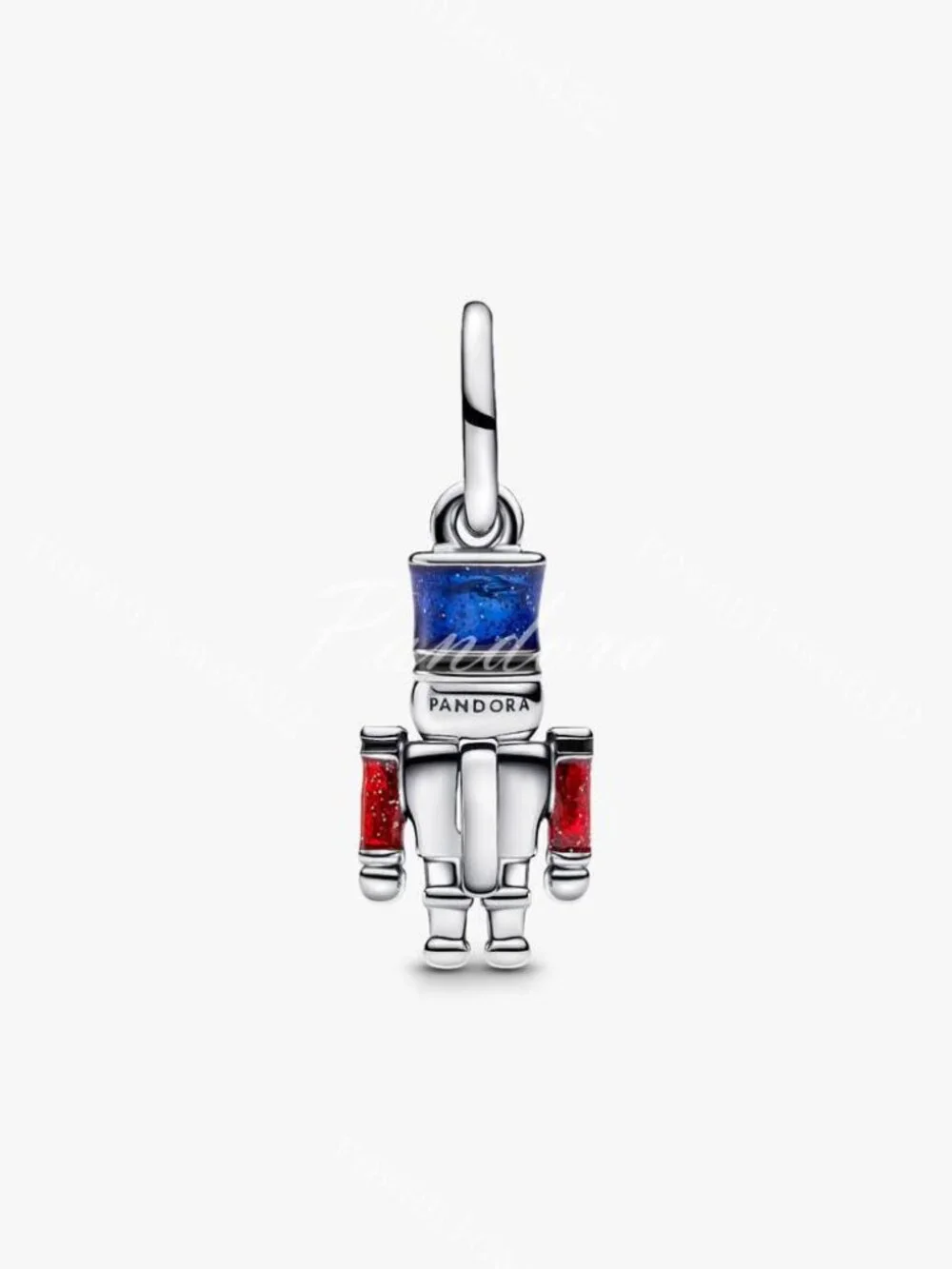 Pandora Moveable Nutcracker Dangle Charm